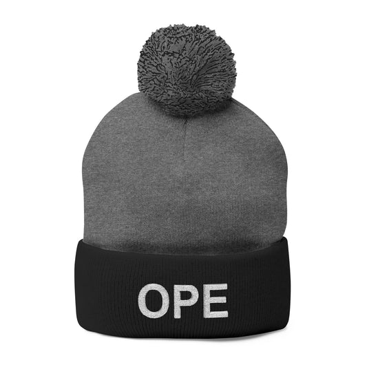 Ope Minnesota embroidered pom-pom winter beanie - product view 2