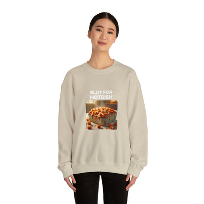 Slut For Hotdish Crewneck Sweatshirt