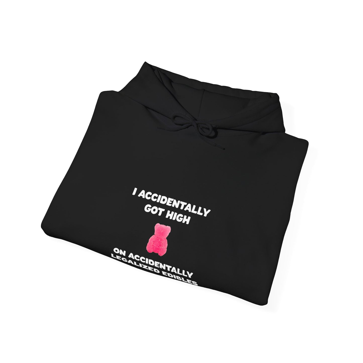 Accidentally legalized edibles Minnesota hoodie with pink gummy bear - product view 8