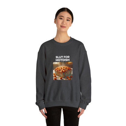 Slut For Hotdish Crewneck Sweatshirt