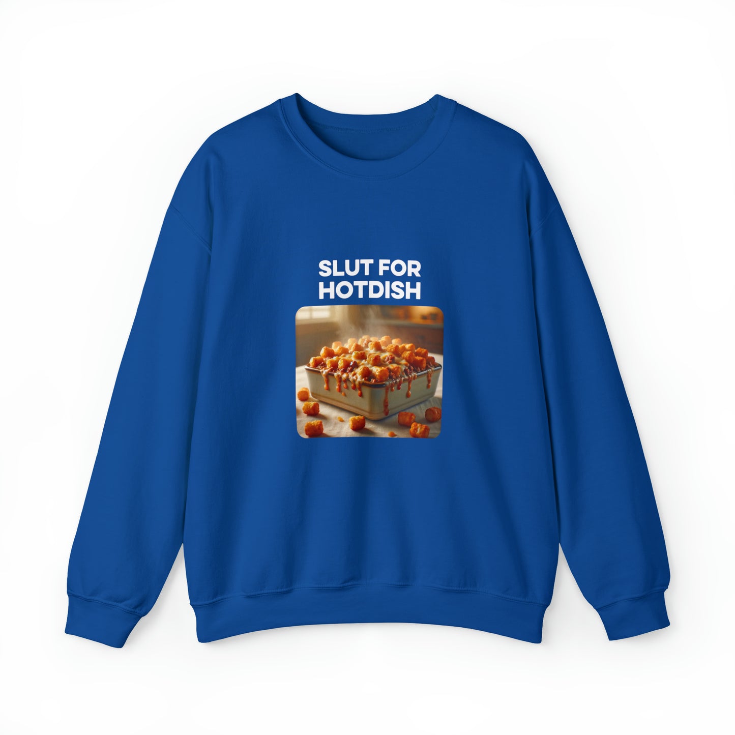 Slut For Hotdish Crewneck Sweatshirt