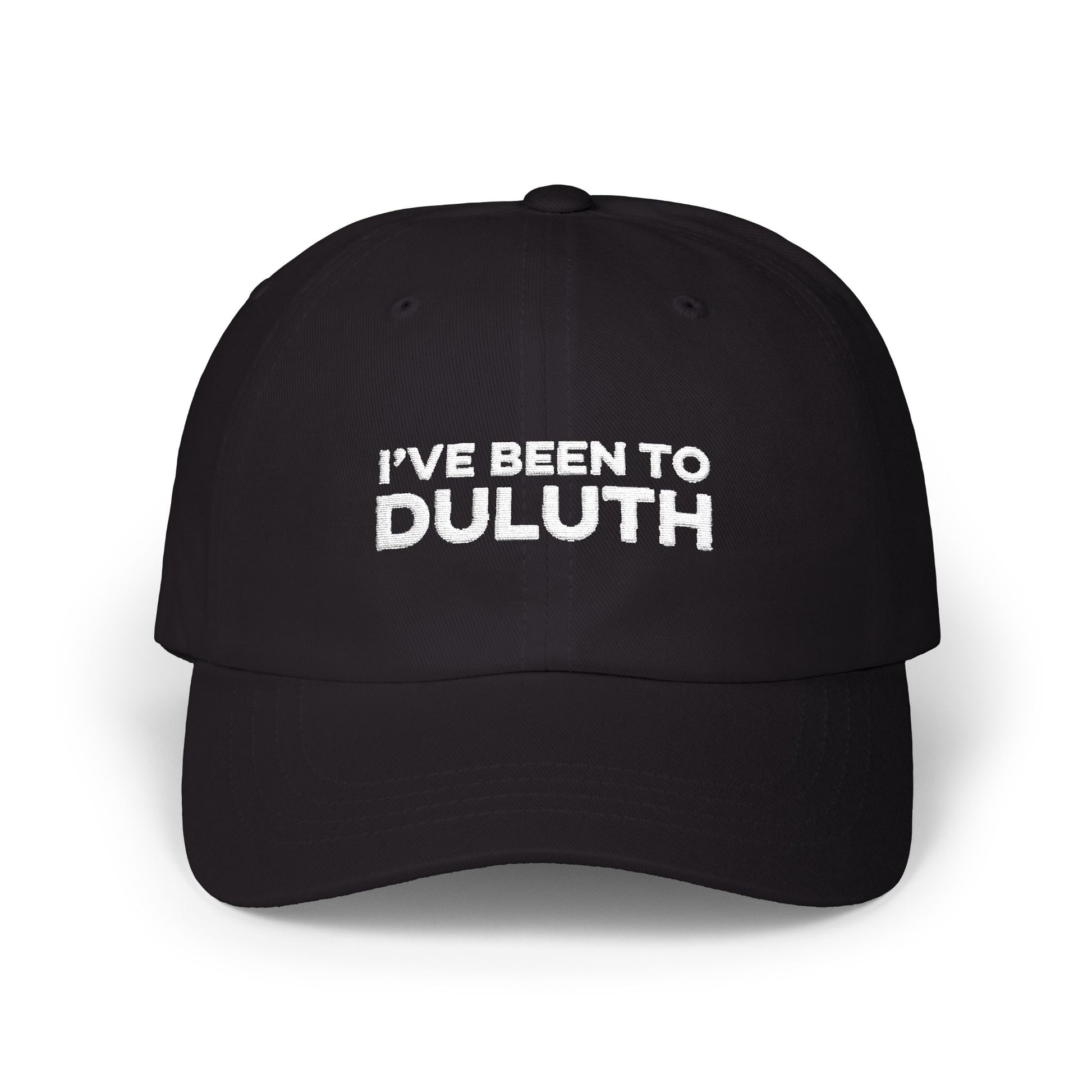 I've Been to Duluth Minnesota embroidered dad hat - product view 4