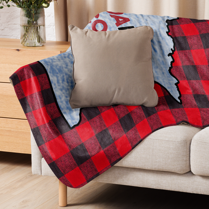 Minnesota Damn Cold Blanket - Sherpa Blanket