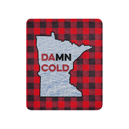 Minnesota Damn Cold Blanket - Sherpa Blanket