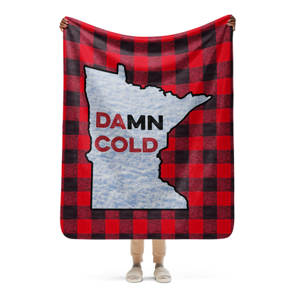 Minnesota Damn Cold Blanket - Sherpa Blanket