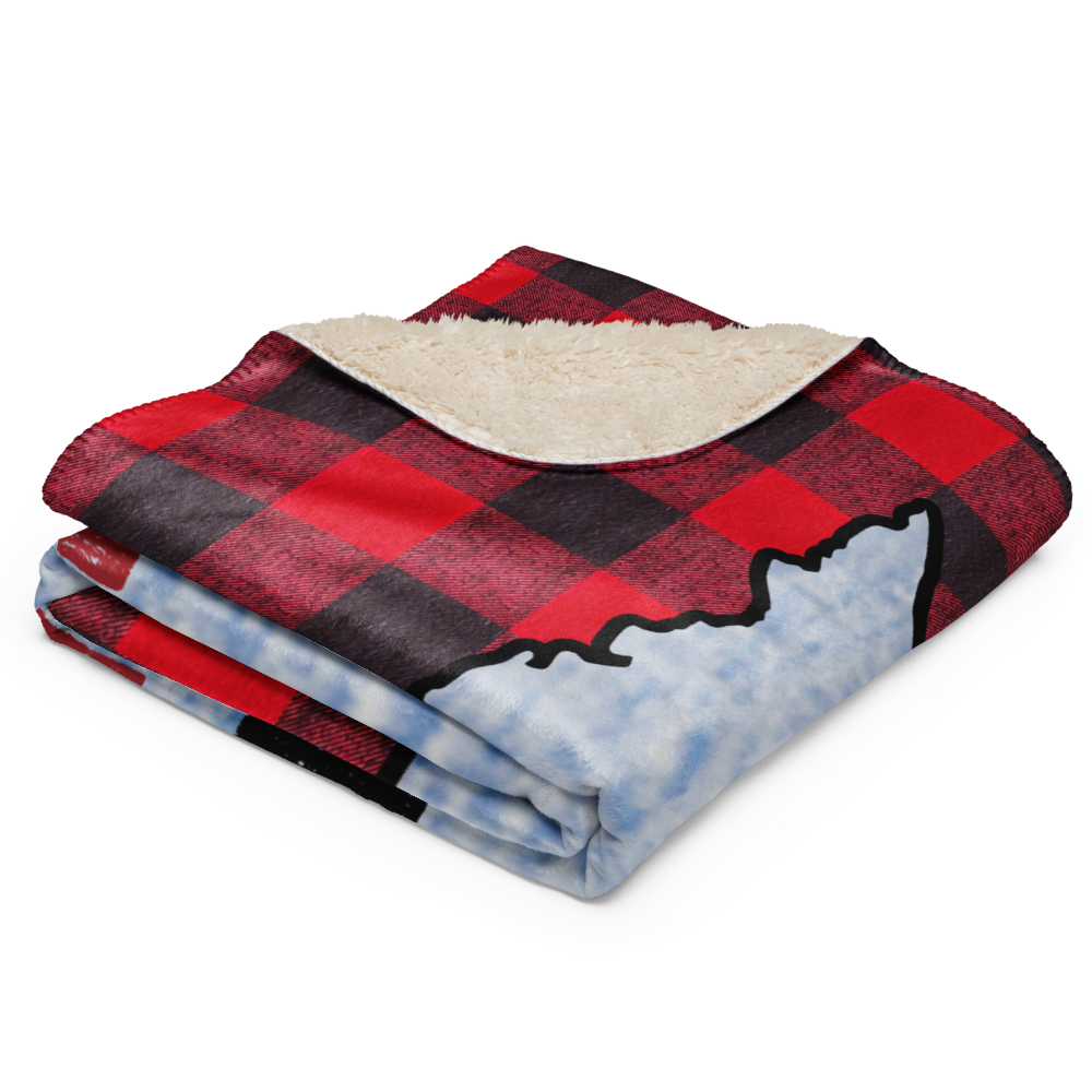 Minnesota Damn Cold Blanket - Sherpa Blanket
