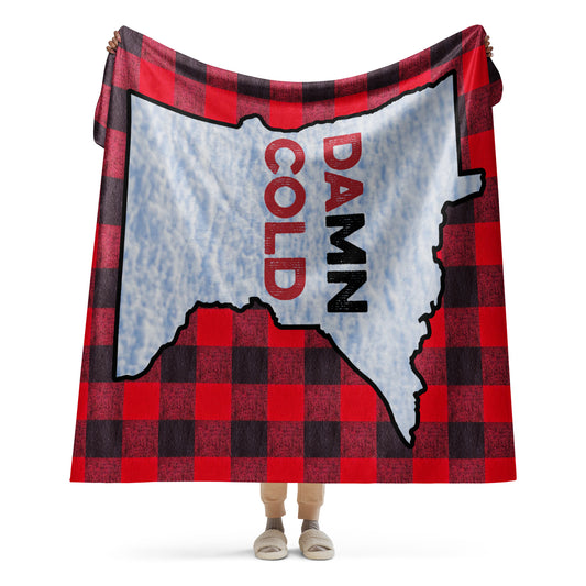 Minnesota Damn Cold Blanket - Sherpa Blanket