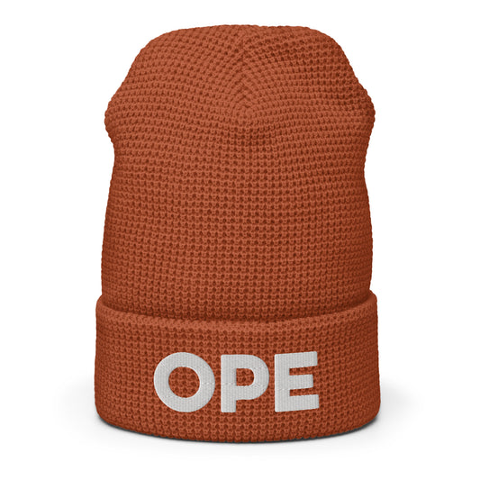 Ope Winter Hat - Waffle Beanie