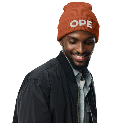 Ope Winter Hat - Waffle Beanie