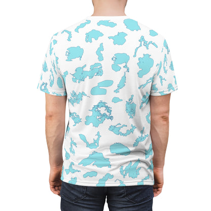 Land of 10,000 Lakes - Minnesota Lakes All-Over-Print T-Shirt - Unisex - Ope Life