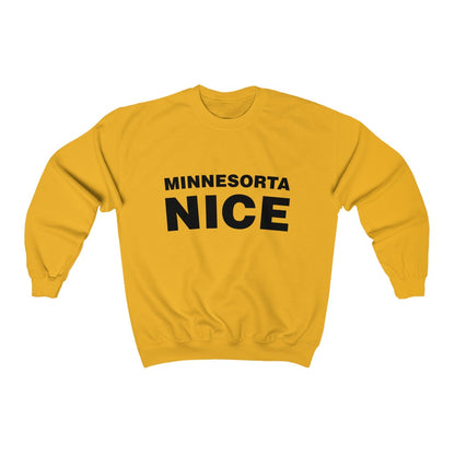 Minnesorta Nice Crewneck Sweatshirt (Unisex) - S / Gold - Ope Life