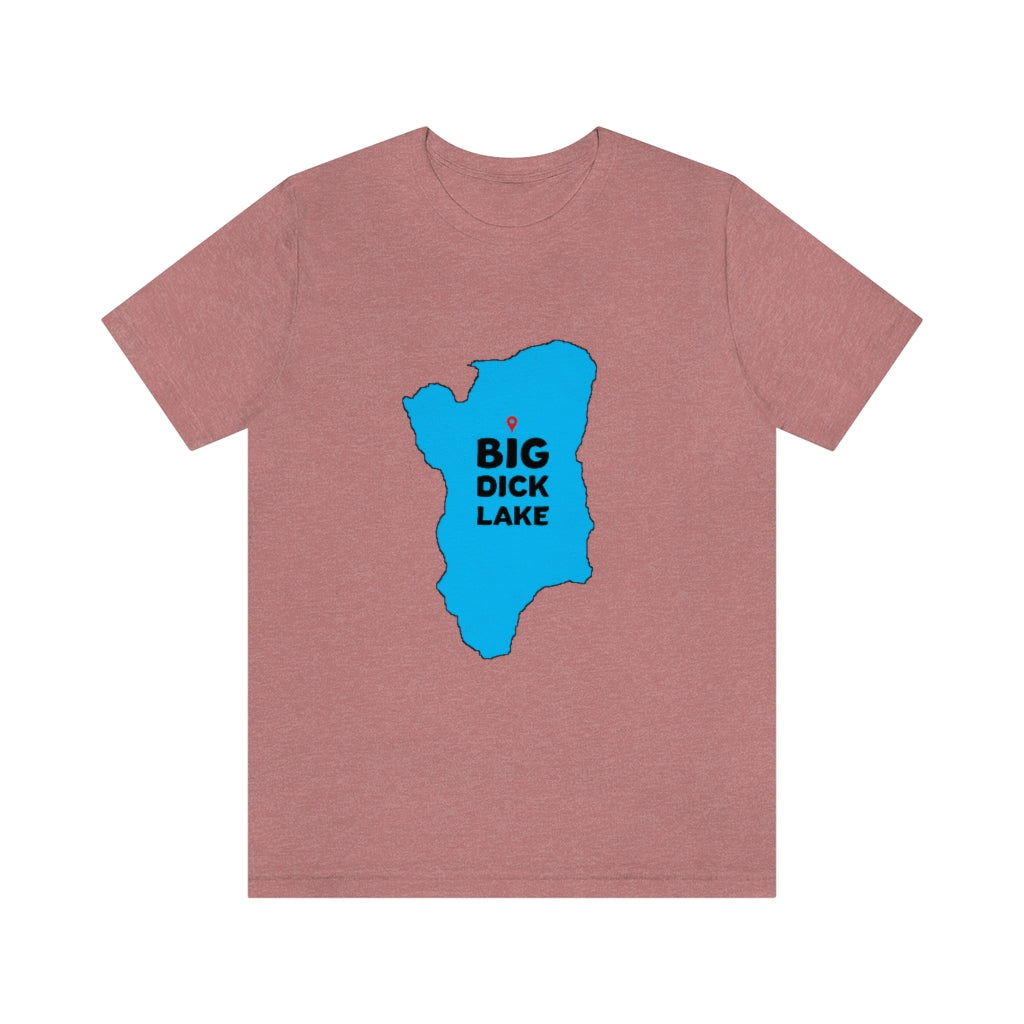 Big Dick Lake, Minnesota T-Shirt (Unisex) - Heather Mauve / S - Ope Life