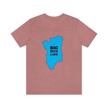 Big Dick Lake, Minnesota T-Shirt (Unisex) - Heather Mauve / S - Ope Life