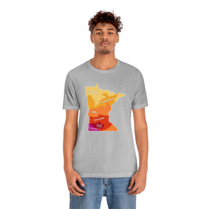 Minnesota Slang Weather Map T-shirt (Unisex) - Ope Life