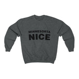 Minnesorta Nice Crewneck Sweatshirt (Unisex) - S / Dark Heather - Ope Life