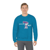 Disgusting Act Sweatshirt - Moss Mooning Packers Vikings Unisex Crewneck Sweatshirt - Ope Life