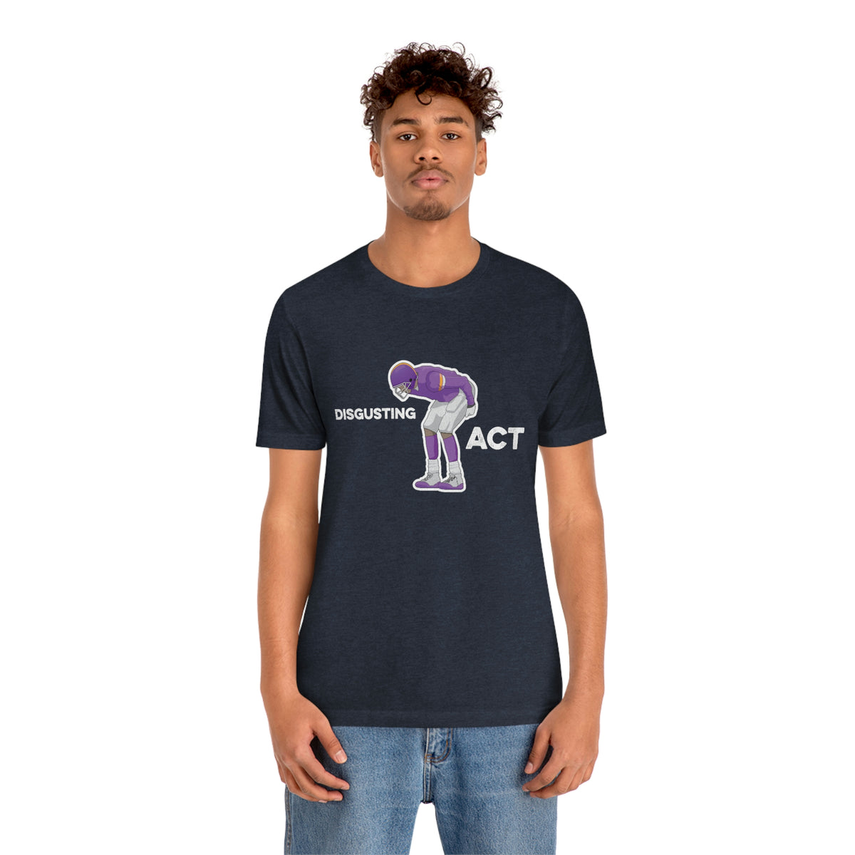Disgusting Act - Moss Mooning Packers Vikings Unisex T-Shirt - Ope Life