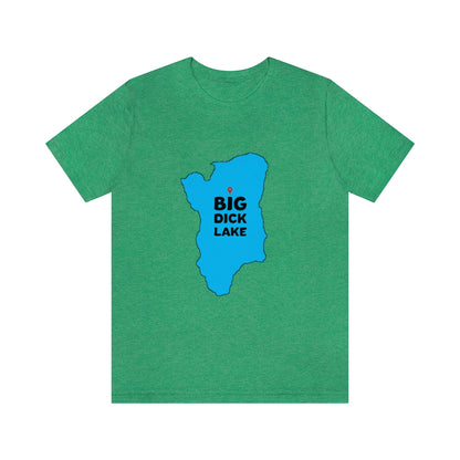 Big Dick Lake, Minnesota T-Shirt (Unisex) - Heather Kelly / S - Ope Life