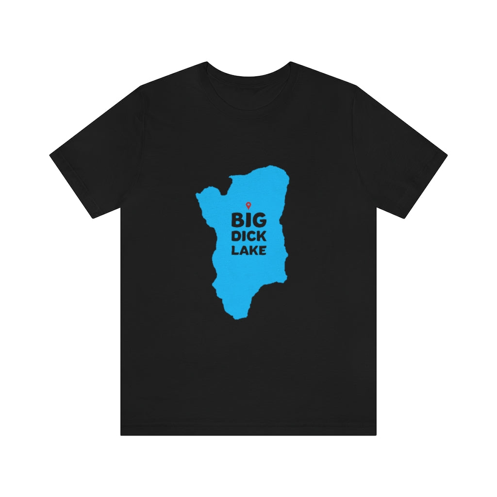 Big Dick Lake, Minnesota T-Shirt (Unisex) - Black / S - Ope Life