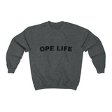 Ope Life Crewneck Sweatshirt (Unisex) - S / Dark Heather - Ope Life