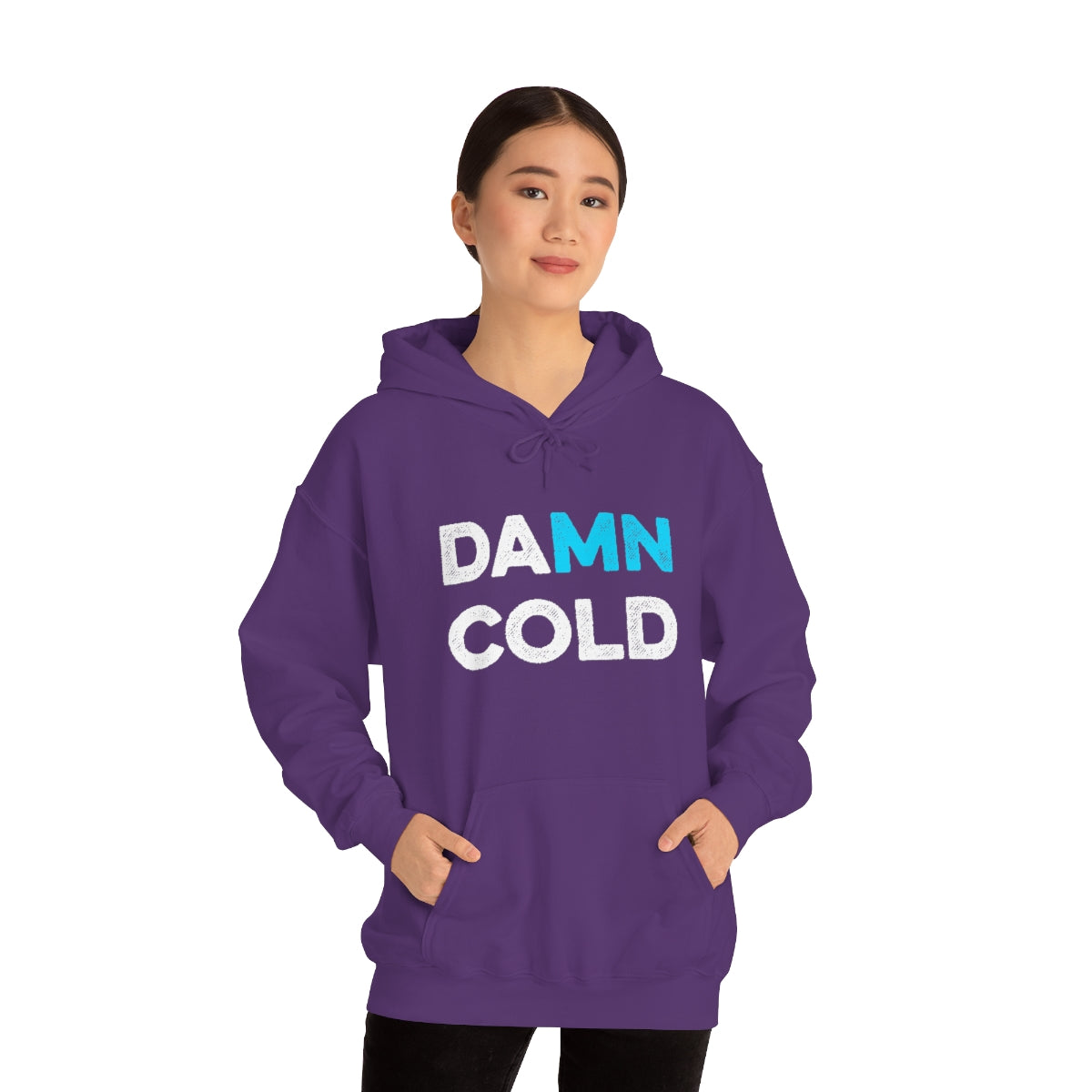 Damn Cold Minnesota Hooded Sweatshirt - Unisex - Ope Life