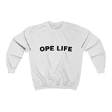 Ope Life Crewneck Sweatshirt (Unisex) - S / White - Ope Life