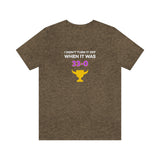 I Didn't Turn It Off When It Was 33-0 Minnesota Vikings Unisex T-Shirt - Heather Olive / S - Ope Life