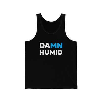 Damn Humid - Minnesota Humidity Tank Top (Unisex) - XS / Black - Ope Life