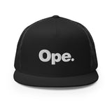 Ope Trucker Cap - Black - Ope Life