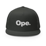 Ope Trucker Cap - Charcoal - Ope Life
