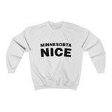 Minnesorta Nice Crewneck Sweatshirt (Unisex) - S / White - Ope Life