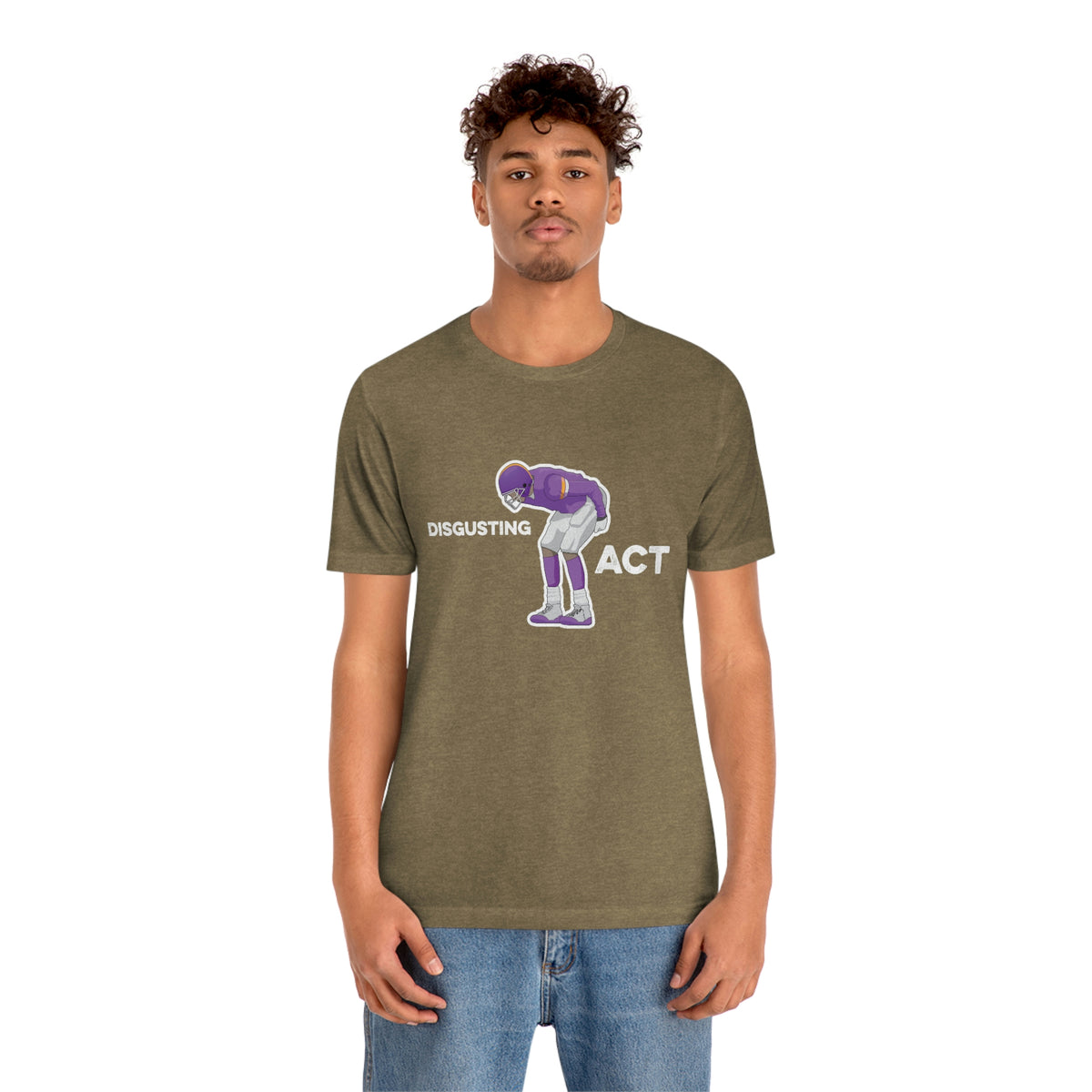 Disgusting Act - Moss Mooning Packers Vikings Unisex T-Shirt - Ope Life