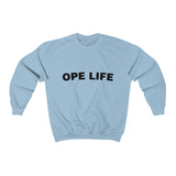 Ope Life Crewneck Sweatshirt (Unisex) - S / Light Blue - Ope Life