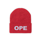 Ope Knit Beanie Winter Hat - True Red / One size - Ope Life