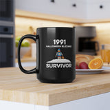 1991 Halloween Blizzard Survivor Coffee Mug - Black - 15oz - Ope Life