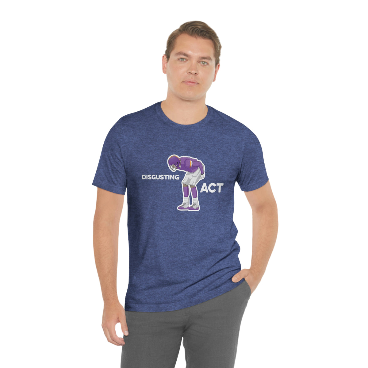 Disgusting Act - Moss Mooning Packers Vikings Unisex T-Shirt - Ope Life
