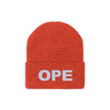 Ope Knit Beanie Winter Hat - Athletic Orange / One size - Ope Life