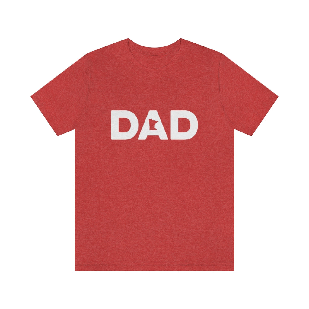 Minnesota Dad T-Shirt (Unisex) - Heather Red / S - Ope Life