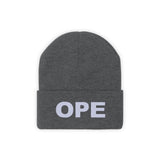 Ope Knit Beanie Winter Hat - Graphite Heather / One size - Ope Life
