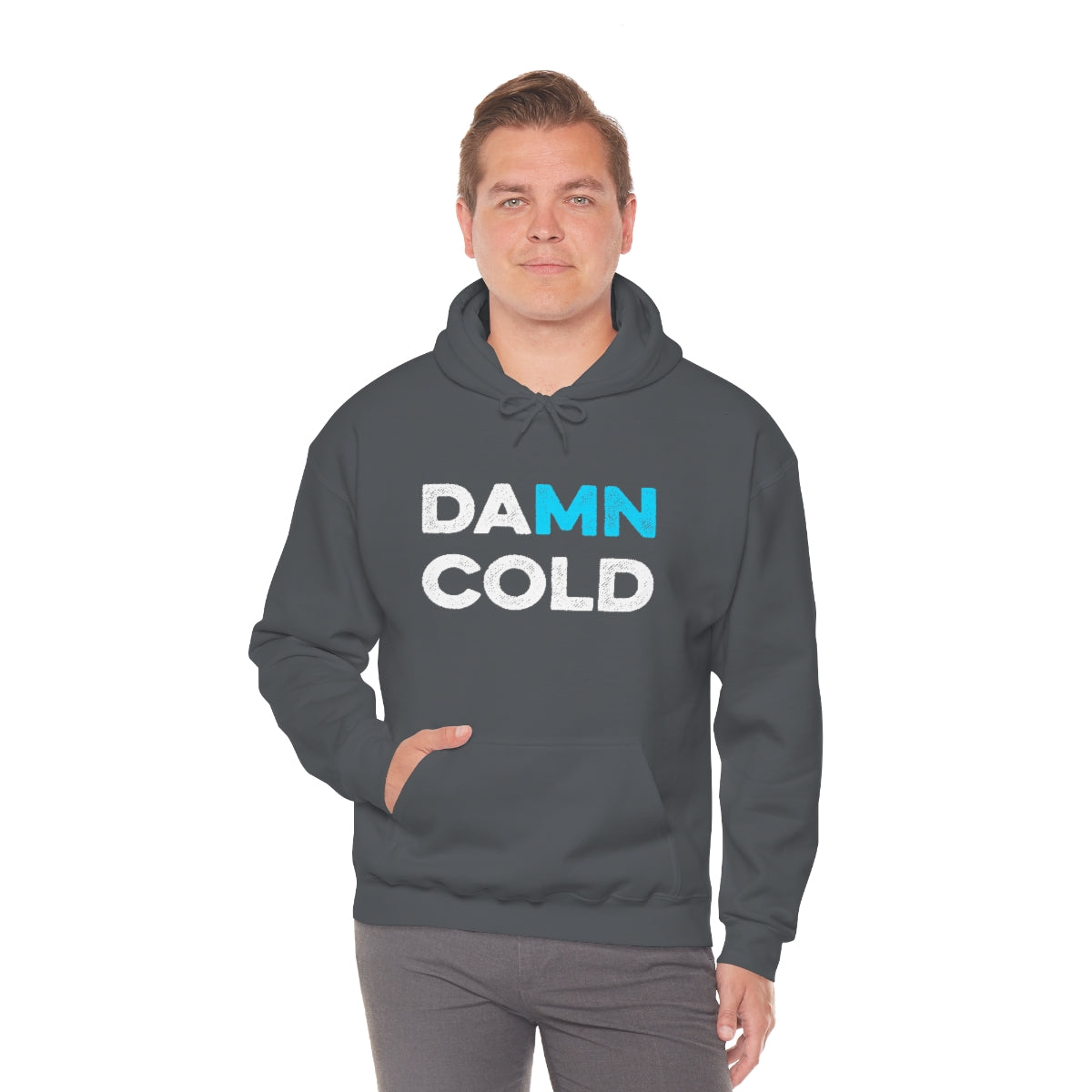 Damn Cold Minnesota Hooded Sweatshirt Unisex Ope Life