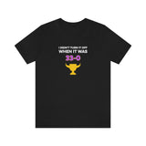 I Didn't Turn It Off When It Was 33-0 Minnesota Vikings Unisex T-Shirt - Black / S - Ope Life