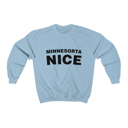 Minnesorta Nice Crewneck Sweatshirt (Unisex) - S / Light Blue - Ope Life