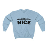 Minnesorta Nice Crewneck Sweatshirt (Unisex) - S / Light Blue - Ope Life
