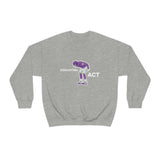 Disgusting Act Sweatshirt - Moss Mooning Packers Vikings Unisex Crewneck Sweatshirt - S / Sport Grey - Ope Life