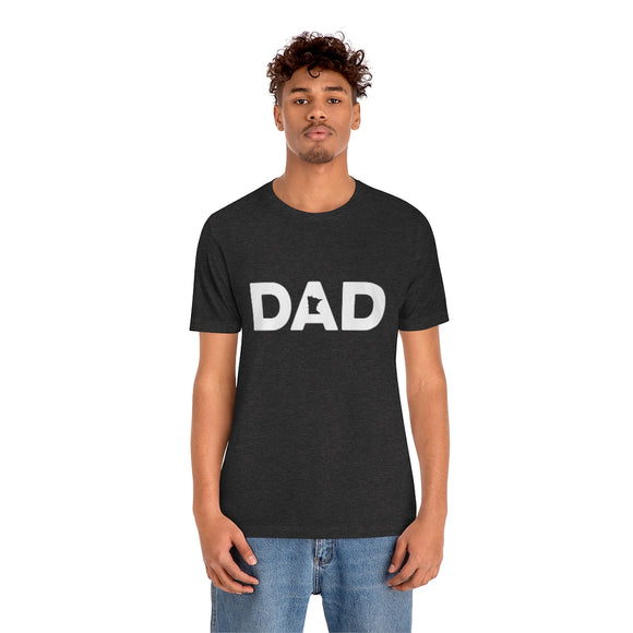 Minnesota Dad T-Shirt (Unisex) - Dark Grey Heather / L - Ope Life