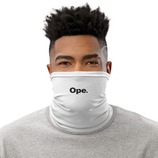 Ope Minnesota Neck Gaiter Face Mask - White - Default Title - Ope Life