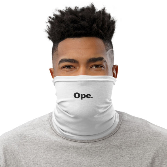 Ope Minnesota Neck Gaiter Face Mask - White - Default Title - Ope Life