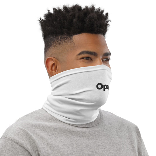 Ope Minnesota Neck Gaiter Face Mask - White - Ope Life