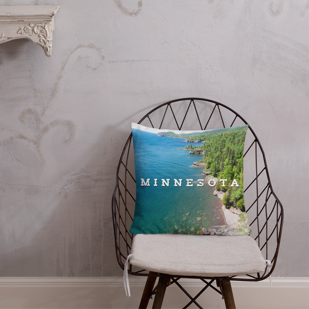 Minnesota 'Lets Go Boating' Pillow - Ope Life