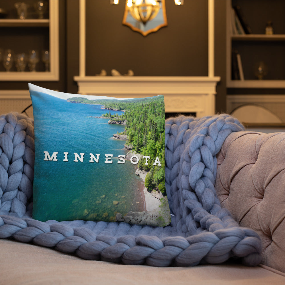 Minnesota 'Lets Go Boating' Pillow - Ope Life